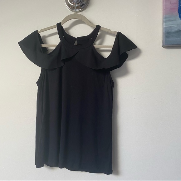 INC International concepts cold shoulder top - Picture 1 of 5